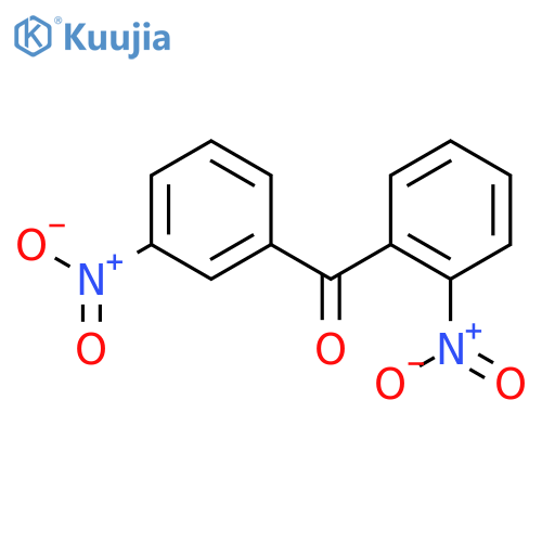 (2-Nitrophenyl)(3-nitrophenyl)methanone structure