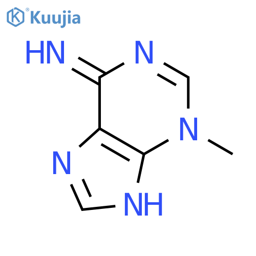 3,9-dihydro-3-methyl-6H-Purin-6-imine structure