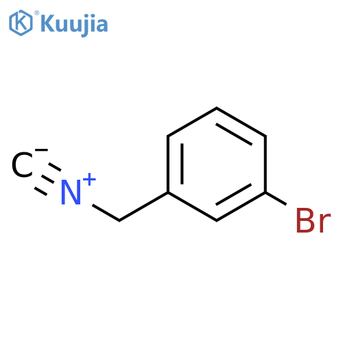 1-bromo-3-(isocyanomethyl)benzene structure