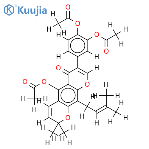 Tri-Ac-Auriculasin structure