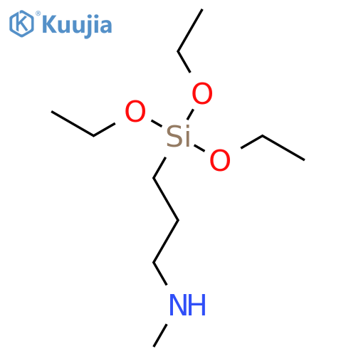 methyl3-(triethoxysilyl)propylamine structure