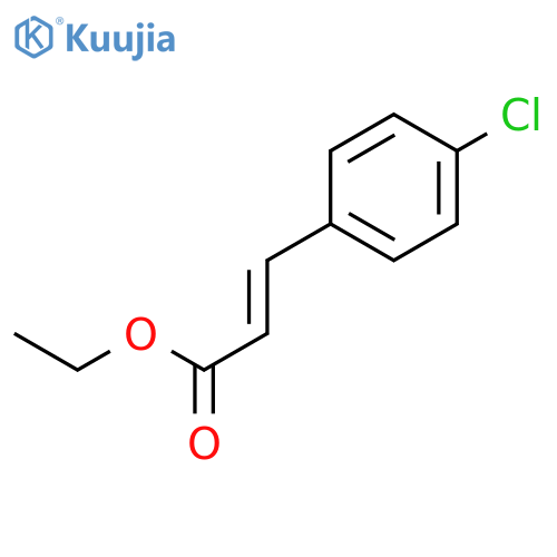 Ethyl 3-(4-chlorophenyl)acrylate structure