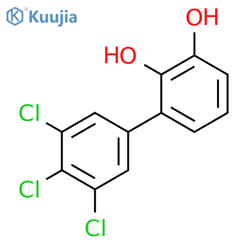 [1,1'-Biphenyl]-2,3-diol, 3',4',5'-trichloro- structure