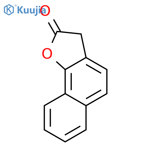 2H,3H-naphtho1,2-bfuran-2-one structure