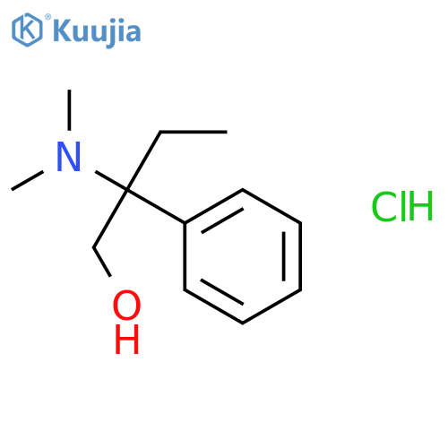 2-(Dimethylamino)-2-phenylbutanol Hydrochloride structure