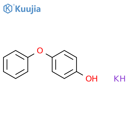 Phenol, 4-phenoxy-, potassium salt structure