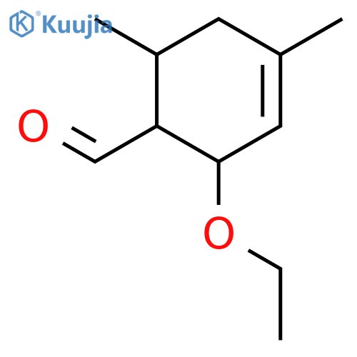 3-Cyclohexene-1-carboxaldehyde, 2-ethoxy-4,6-dimethyl- structure
