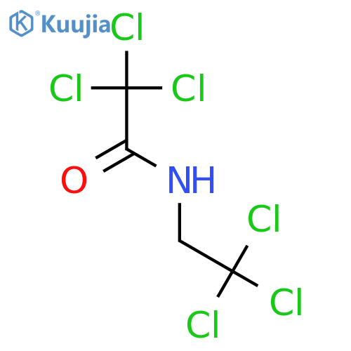 ACETAMIDE, 2,2,2-TRICHLORO-N-(2,2,2-TRICHLOROETHYL)- structure