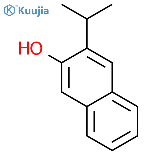 3-(propan-2-yl)naphthalen-2-ol structure