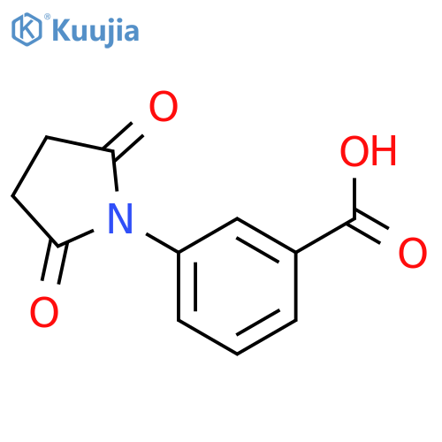 3-(2,5-Dioxopyrrolidin-1-yl)benzoic acid structure