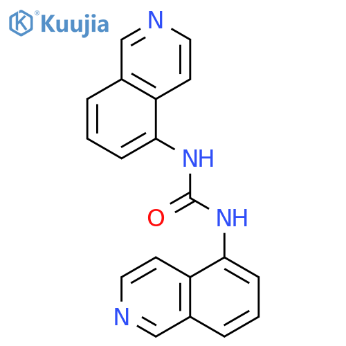 UREA, N,N'-DI-5-ISOQUINOLINYL- structure