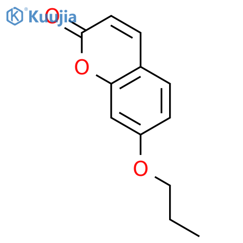 7-propoxy-2H-chromen-2-one structure