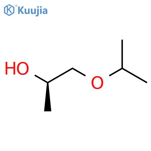 (2R)-1-(propan-2-yloxy)propan-2-ol structure