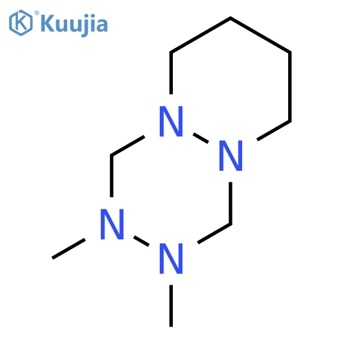 Pyridazino[1,2-a][1,2,4,5]tetrazine,octahydro-2,3-dimethyl- structure