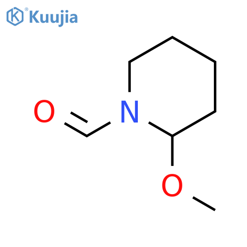 1-Piperidinecarboxaldehyde,2-methoxy- structure