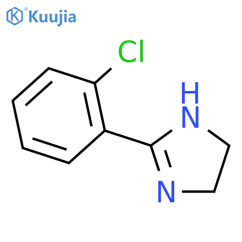 1H-Imidazole, 2-(2-chlorophenyl)-4,5-dihydro- structure