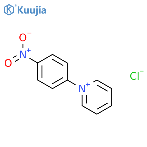 Pyridinium, 1-(4-nitrophenyl)-, chloride structure
