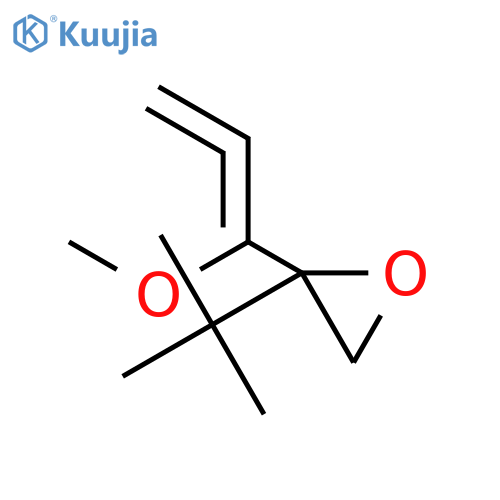 Oxirane, 2-(1,1-dimethylethyl)-2-(1-methoxy-1,2-propadienyl)- structure