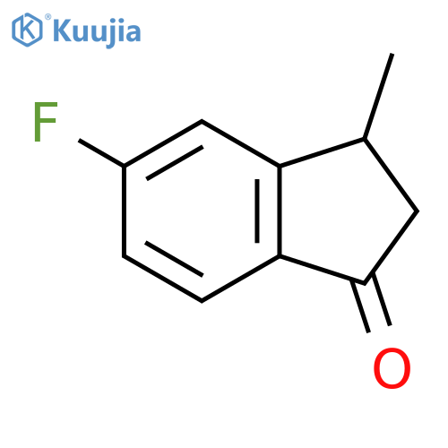 1H-Inden-1-one, 5-fluoro-2,3-dihydro-3-methyl- structure