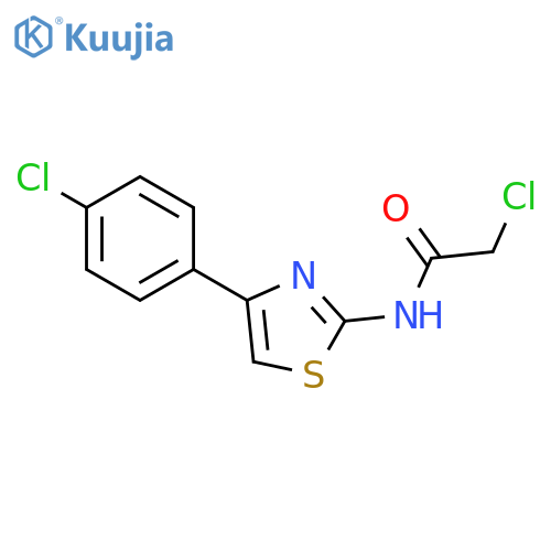 2-Chloro-N-4-(4-Chlorophenyl)-1,3-Thiazol-2-YlAcetamide structure