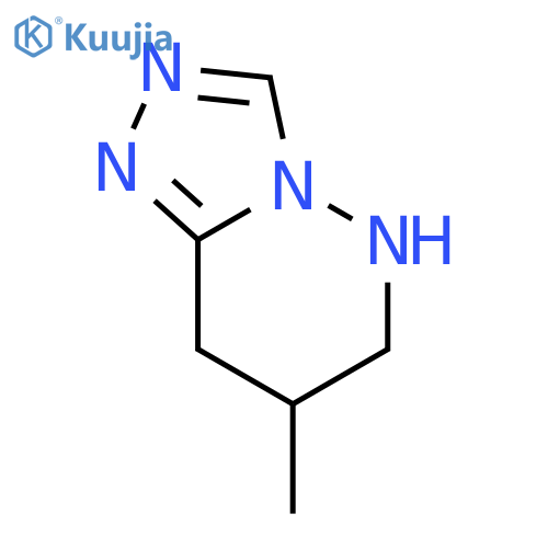 1,2,4-Triazolo[4,3-b]pyridazine, 5,6,7,8-tetrahydro-7-methyl- structure