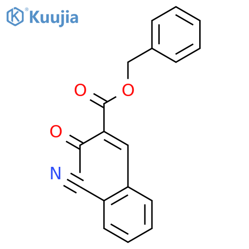 Butanoic acid, 2-[(2-cyanophenyl)methylene]-3-oxo-, phenylmethyl ester structure