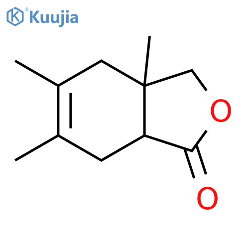 1(3H)-Isobenzofuranone, 3a,4,7,7a-tetrahydro-3a,5,6-trimethyl-, cis- structure