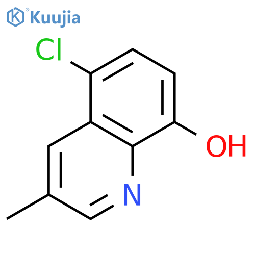 8-Quinolinol, 5-chloro-3-methyl- structure