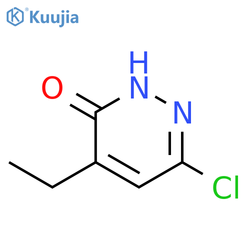 6-Chloro-4-ethylpyridazin-3(2H)-one structure