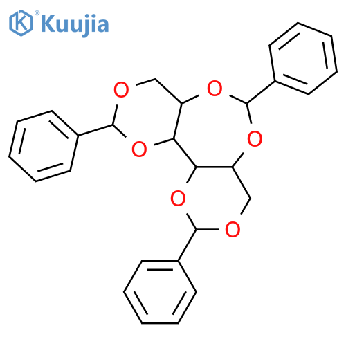Mannitol; D-form, 1,3:2,5:4,6-Tri-O-benzylidene structure