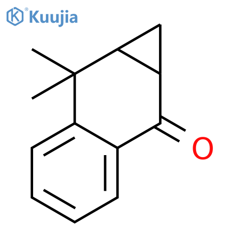 2H-Cyclopropa[b]naphthalen-2-one, 1,1a,7,7a-tetrahydro-7,7-dimethyl- structure