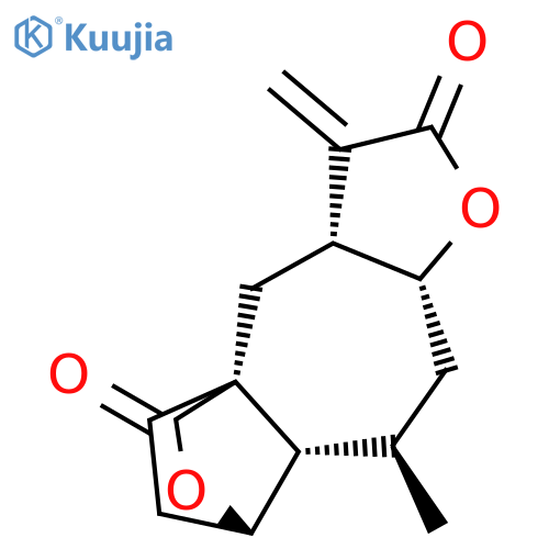 5H-4a,7-Ethano-4H-cyclohepta[1,2-b:4,5-c']difuran-2,11(3H)-dione,hexahydro-8-methyl-3-methylene-, (3aR,4aS,7R,7aS,8R,9aR)- (9CI) structure