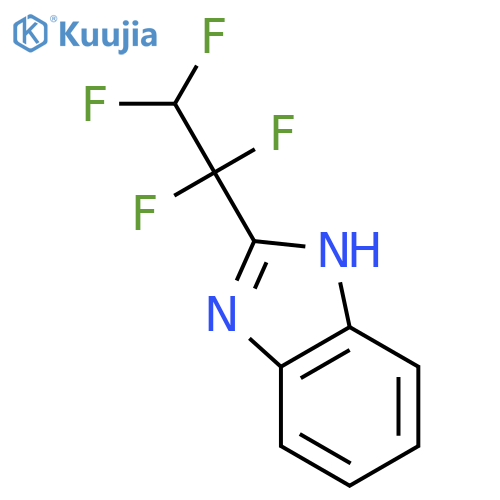 2-(1,1,2,2-Tetrafluoroethyl)-1H-benzimidazole structure