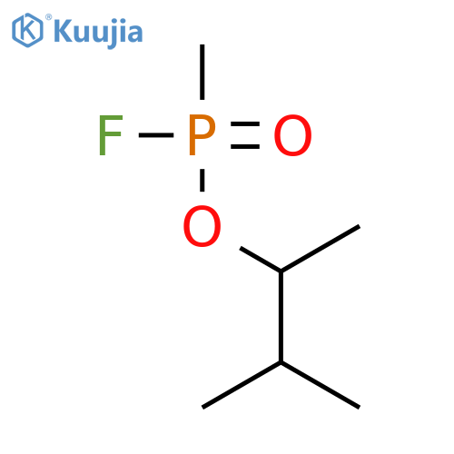 3-methylbutan-2-yl methylphosphonofluoridate structure
