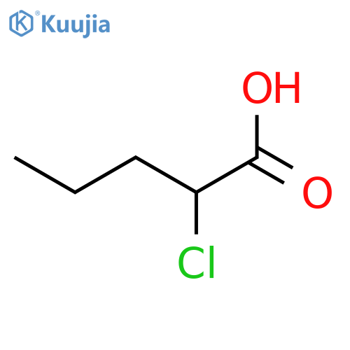 2-chloropentanoic acid structure
