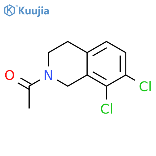 1-(7,8-Dichloro-3,4-dihydroisoquinolin-2(1H)-yl)ethan-1-one structure