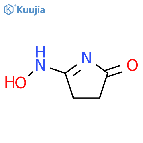 5-(hydroxyamino)-3,4-dihydropyrrol-2-one structure