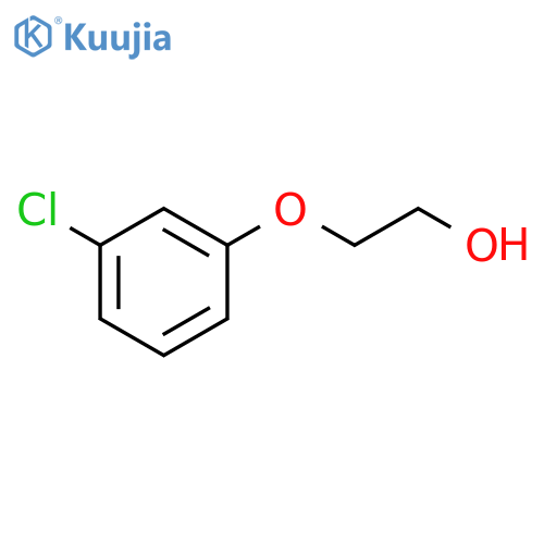 2-(3-chlorophenoxy)ethanol structure