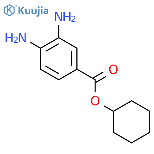 Cyclohexyl 3,4-diaminobenzoate structure