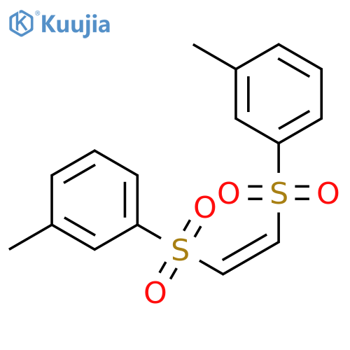 Benzene, 1,1'-[1,2-ethenediylbis(sulfonyl)]bis[3-methyl-, (Z)- (9CI) structure