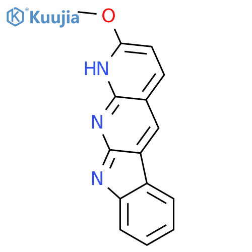 1H-Indolo[2,3-b][1,8]naphthyridine, 2-methoxy- structure