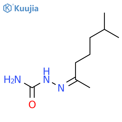 Hydrazinecarboxamide, 2-(1,5-dimethylhexylidene)- structure