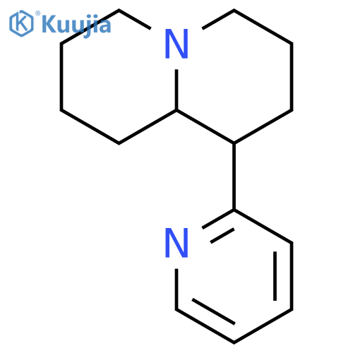 2H-Quinolizine, octahydro-1-(2-pyridinyl)- structure