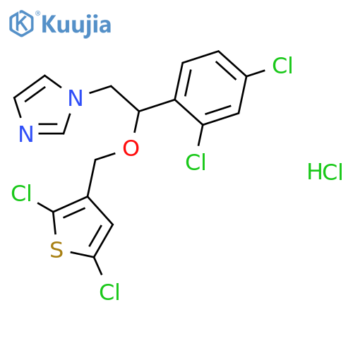 2,5-Dichlorothiophen-3-yl Tioconazole Hydrochloride structure