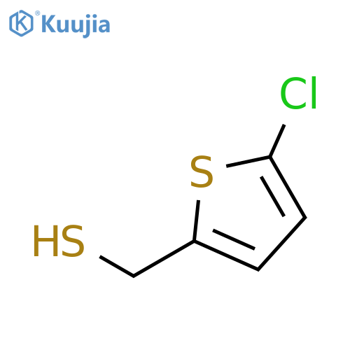 (5-chlorothiophen-2-yl)methanethiol structure