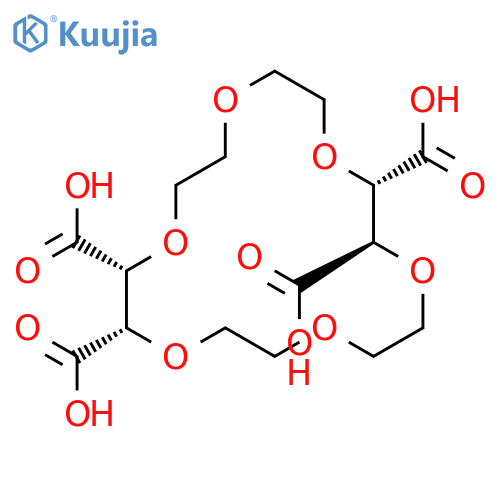 (+)-(18-Crown-6)-2,3,11,12-tetracarboxylic Acid structure