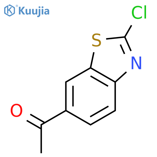 1-(2-Chlorobenzo[d]thiazol-6-yl)ethanone structure