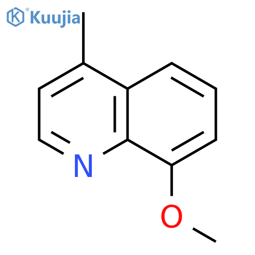 8-methoxy-4-methylquinoline structure
