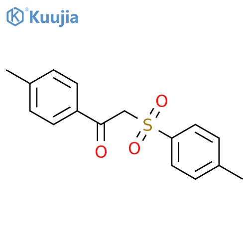 4’-Methyl-2(p-tolylsulfonyl)acetophenone structure