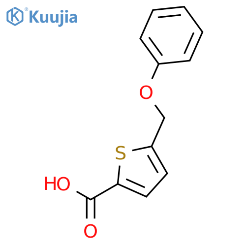 5-(Phenoxymethyl)thiophene-2-carboxylic acid structure
